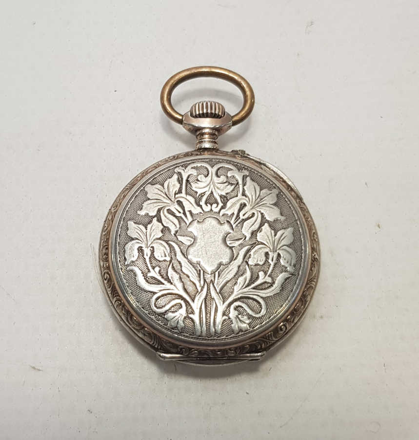 GÜMÜŞ KASA ZENNE CEP SAATİ