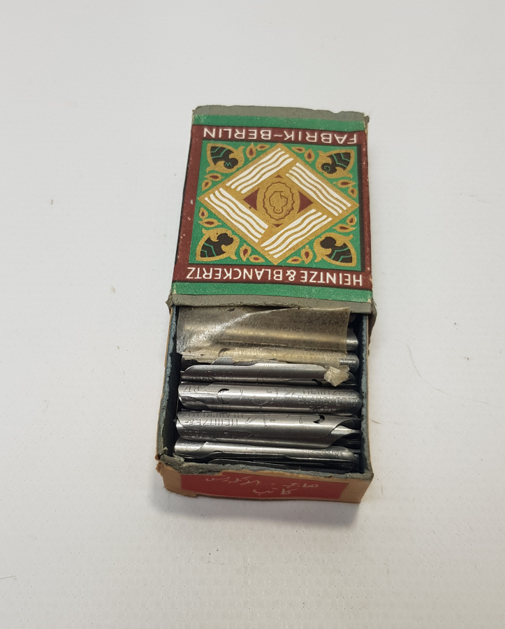 KUTUSUNDA OSMANLICA İZMİR YAZILI DİVİT UÇLARI 