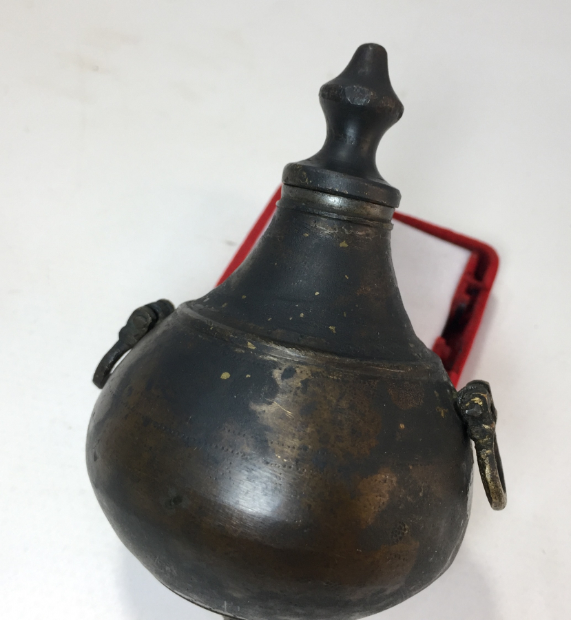 OSMANLI DÖNEMİ BRONZDAN MAMUL BARUTLUK