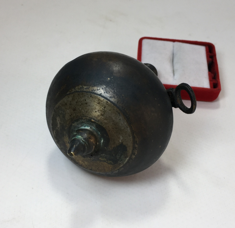 OSMANLI DÖNEMİ BRONZDAN MAMUL BARUTLUK