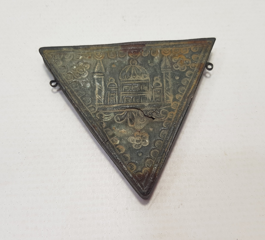 OSMANLI DÖNEMİ CAMİ MOTİFLİ HAMAYIL 