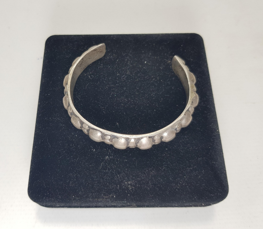 OSMANLI DÖNEMİ ERMENİ İŞİ GÜMÜŞ BİLEZİK 