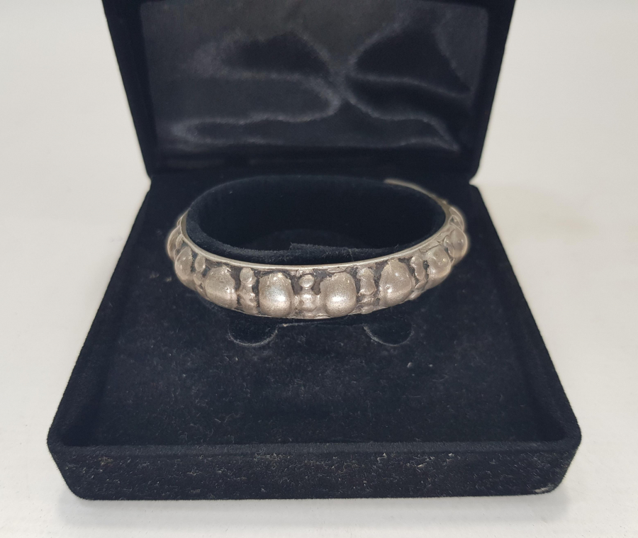 OSMANLI DÖNEMİ ERMENİ İŞİ GÜMÜŞ BİLEZİK 