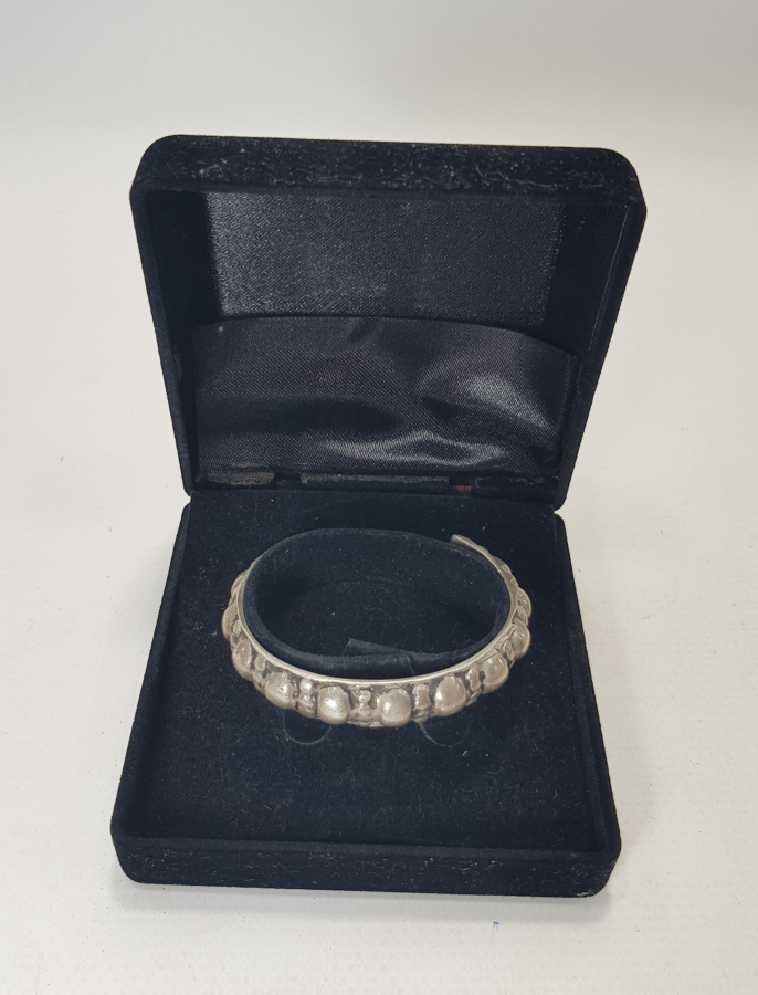 OSMANLI DÖNEMİ ERMENİ İŞİ GÜMÜŞ BİLEZİK 