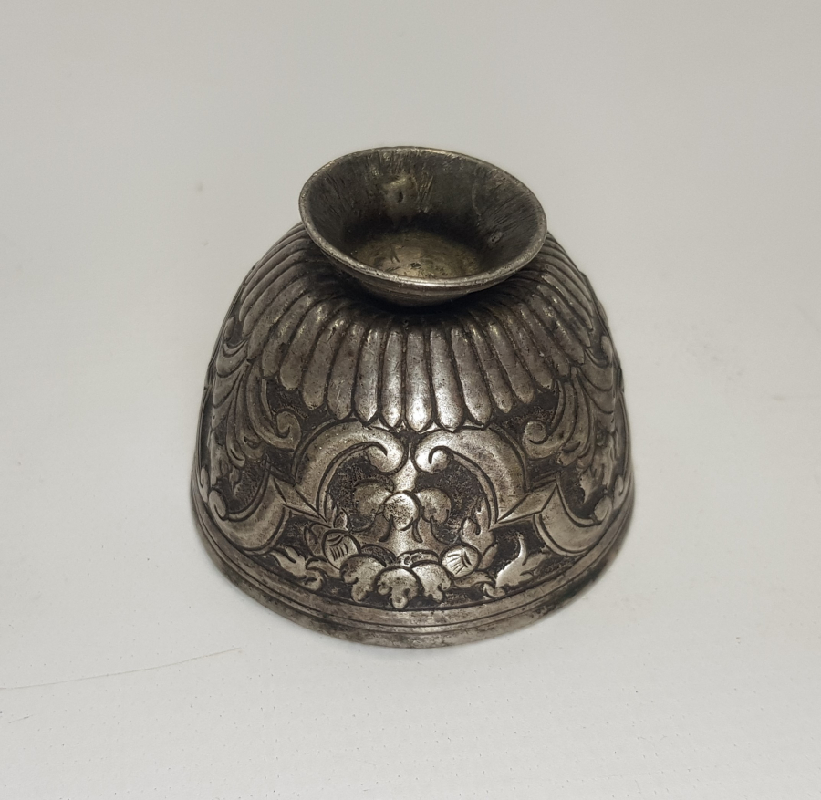 OSMANLI DÖNEMİ GÜMÜŞ FİNCAN ZARFI 