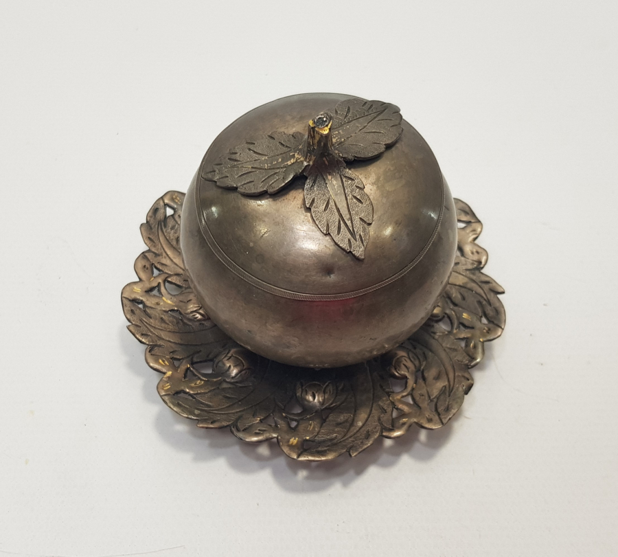 OSMANLI DÖNEMİ İSTANBUL İŞİ GÜMÜŞ ŞEKERLİK 