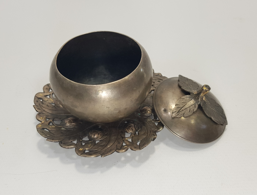 OSMANLI DÖNEMİ İSTANBUL İŞİ GÜMÜŞ ŞEKERLİK 