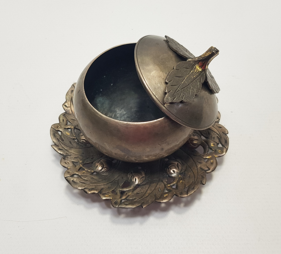 OSMANLI DÖNEMİ İSTANBUL İŞİ GÜMÜŞ ŞEKERLİK 