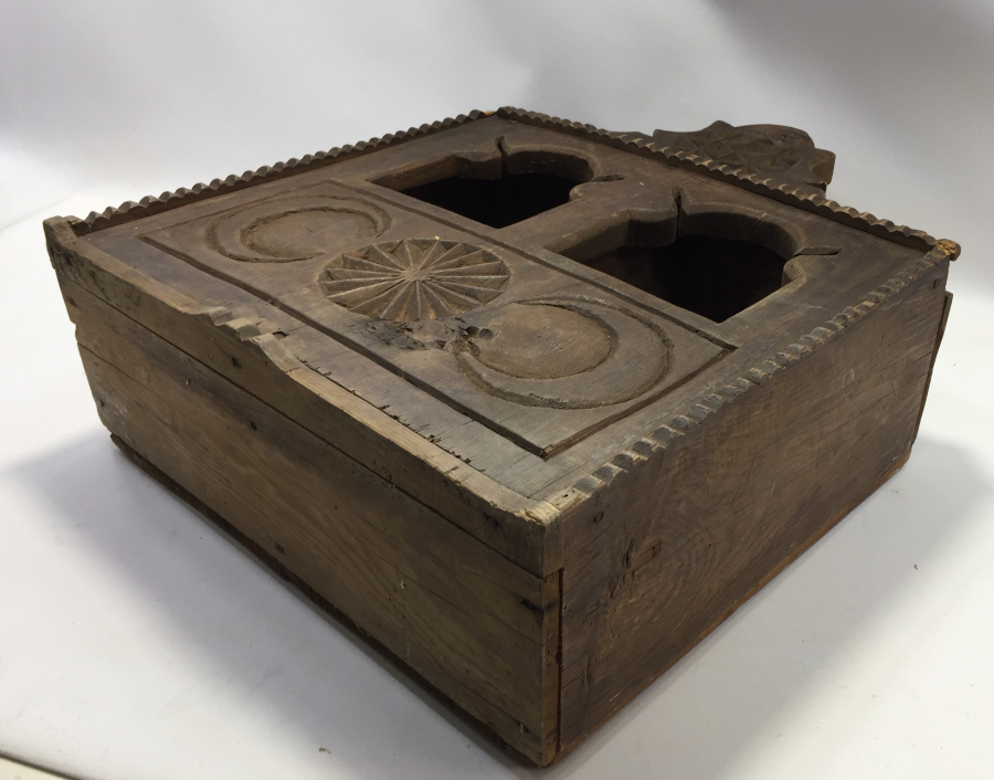 OSMANLI DÖNEMİ KONAK İŞİ NADİR FORMDA AY YILDIZLI KUŞ YUVASI - KUŞ KAFESİ