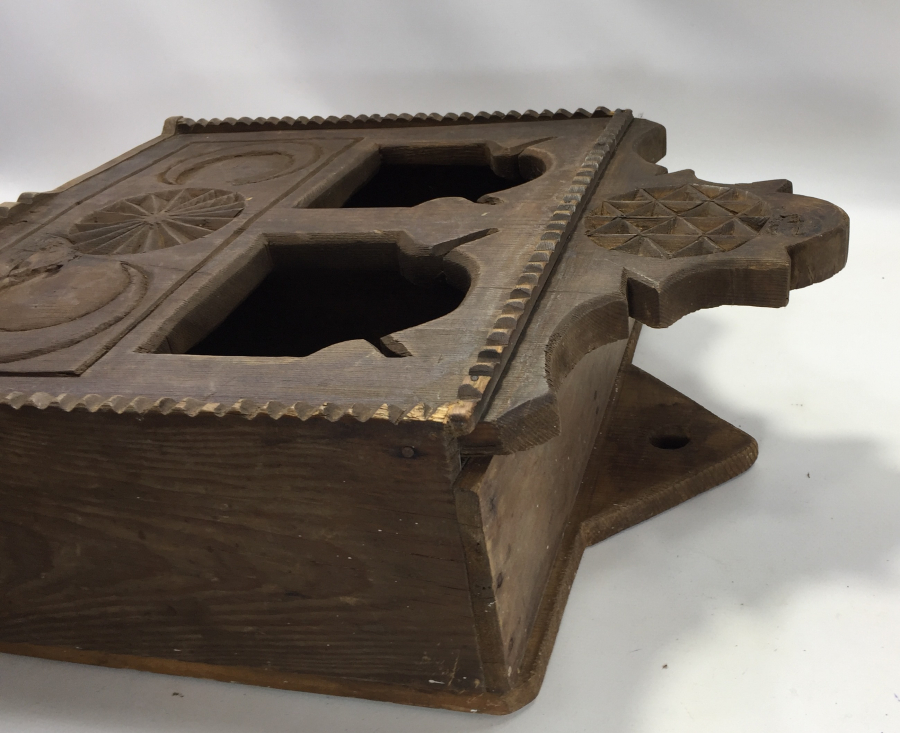 OSMANLI DÖNEMİ KONAK İŞİ NADİR FORMDA AY YILDIZLI KUŞ YUVASI - KUŞ KAFESİ