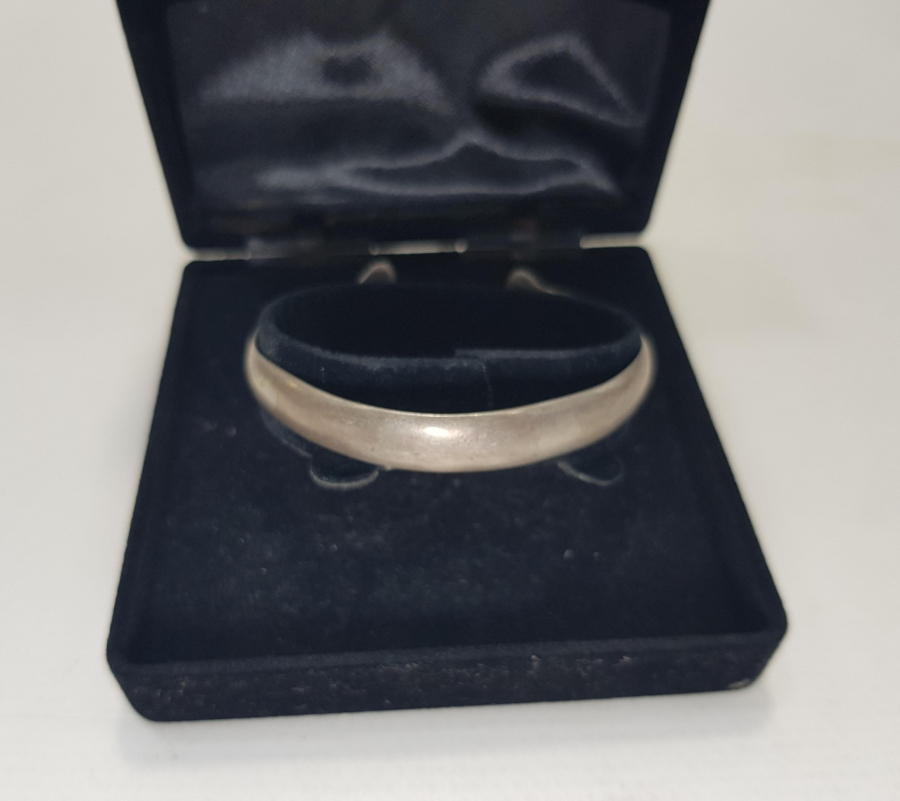 OSMANLI DÖNEMİ RUM İŞİ GÜMÜŞ BİLEZİK 