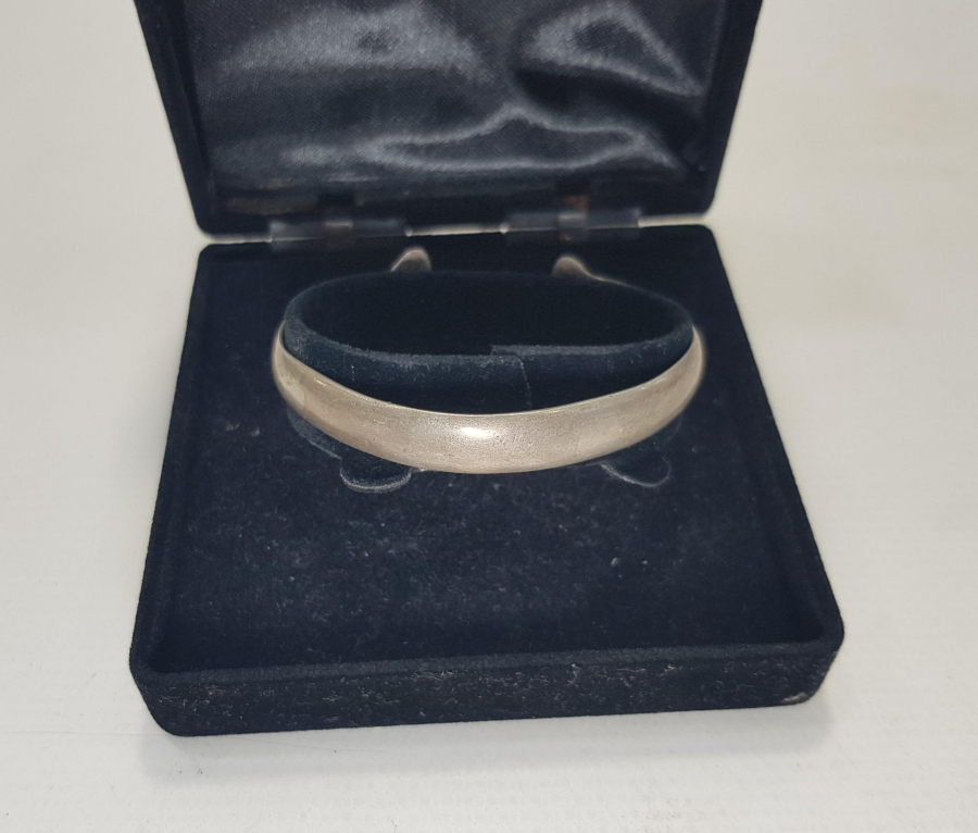 OSMANLI DÖNEMİ RUM İŞİ GÜMÜŞ BİLEZİK 