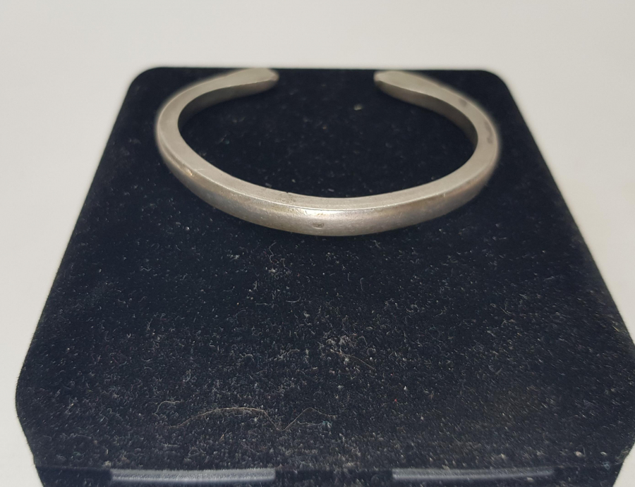 OSMANLI DÖNEMİ RUM İŞİ GÜMÜŞ BİLEZİK 