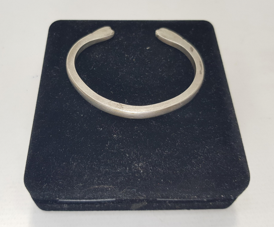 OSMANLI DÖNEMİ RUM İŞİ GÜMÜŞ BİLEZİK 