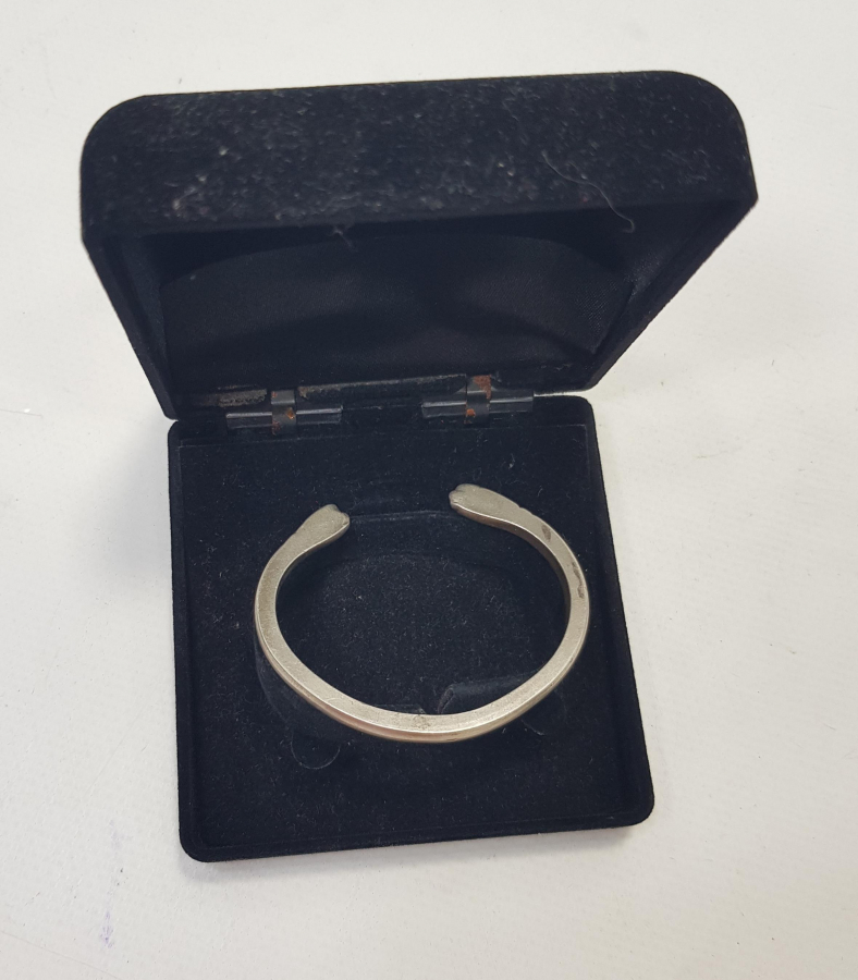 OSMANLI DÖNEMİ RUM İŞİ GÜMÜŞ BİLEZİK 