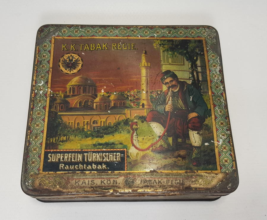 OSMANLI DÖNEMİ TÜRK TÜTÜNÜ SİGARA TABAKASI 