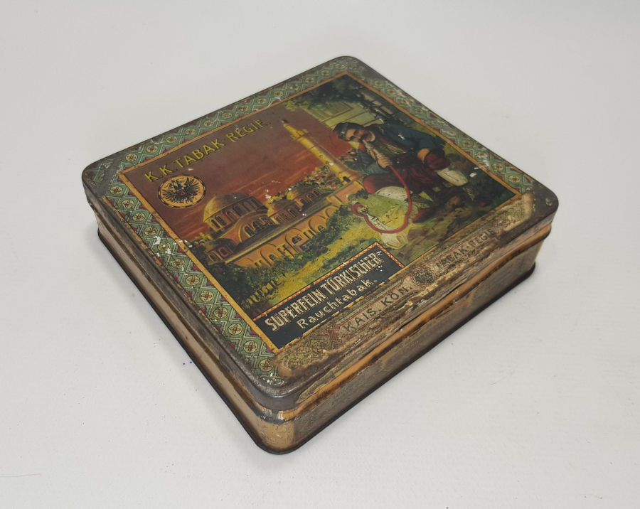 OSMANLI DÖNEMİ TÜRK TÜTÜNÜ SİGARA TABAKASI 