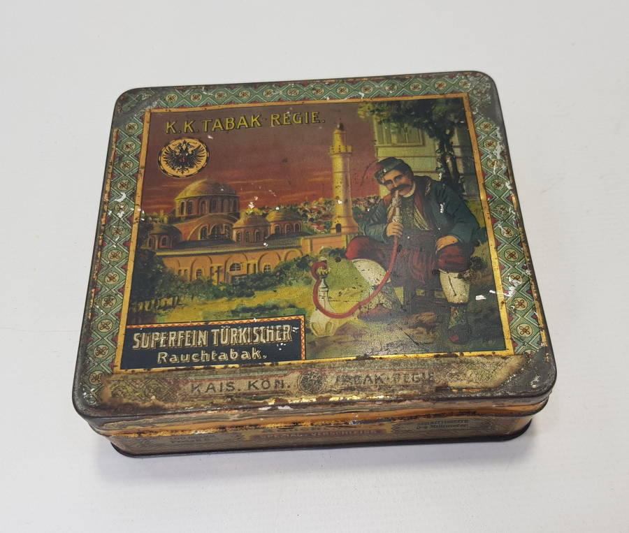 OSMANLI DÖNEMİ TÜRK TÜTÜNÜ SİGARA TABAKASI 
