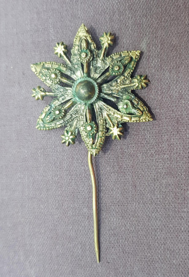 OSMANLI DÖNEMİ YILDIZ FORMLU BROŞ 