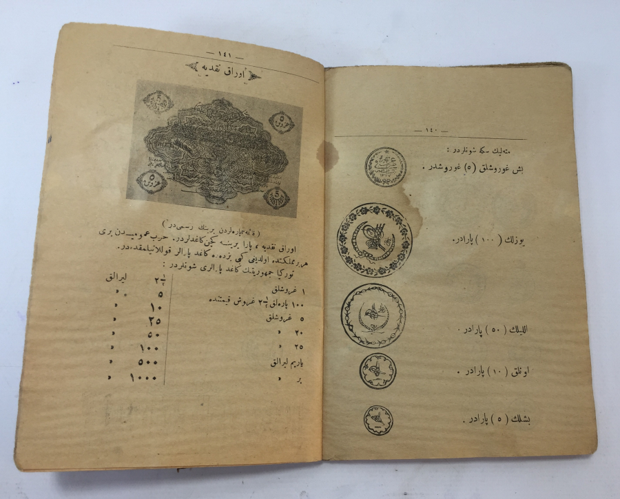 OSMANLICA YAZILI NADİR DEVRİM SONRASI YENİ USUL HESAP DEFTERİ