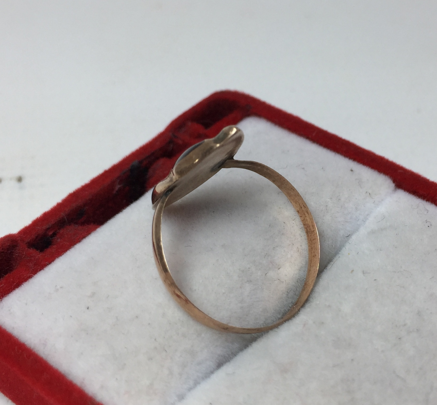 ÖZEL YAPIM OLTU İŞİ OLTU TAŞLI ALTIN NAZAR YÜZÜĞÜ