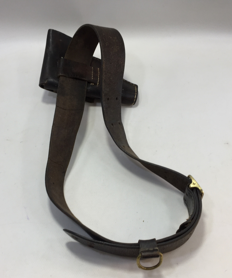 1. DÜNYA SAVAŞI TABANCA KILIFIYLA NADİR SUBAY KEMERİ