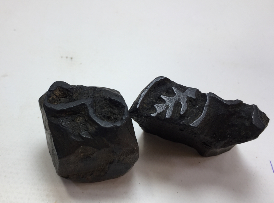 OSMANLI DÖNEMİ 2 ADET AHŞAP TOKAT İŞİ BASKI KALIBI