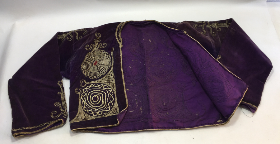 OSMANLI DÖNEMİ SIRMA İŞÇİLİKLİ GELİN CEPKENİ