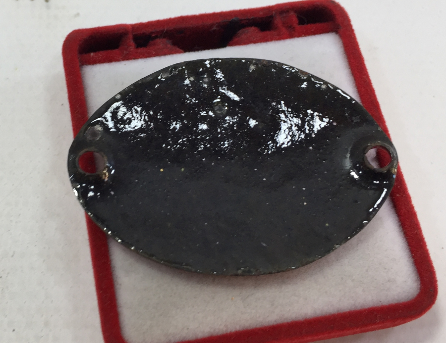 ÜZERİ YAZILI EMAYE KAPI NUMARASI