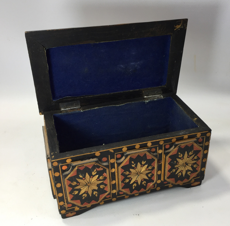 CUMHURİYET BAŞLARI SAMAN İŞİ MÜCEVHER KUTUSU