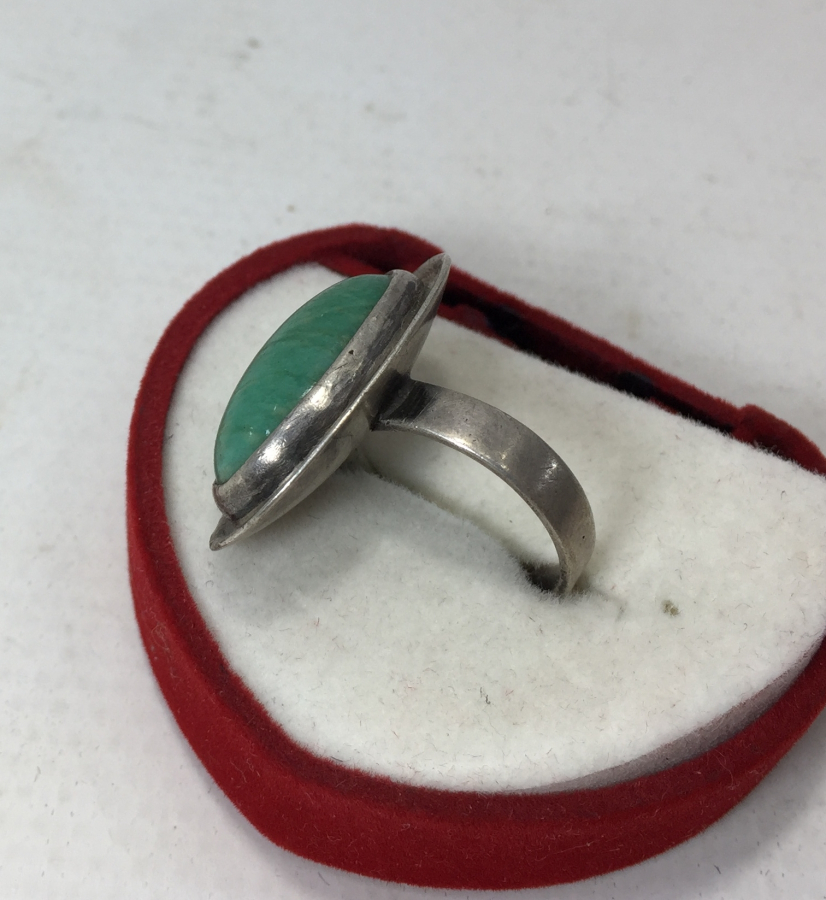 DOĞAL TAŞLI GÜMÜŞ YÜZÜK