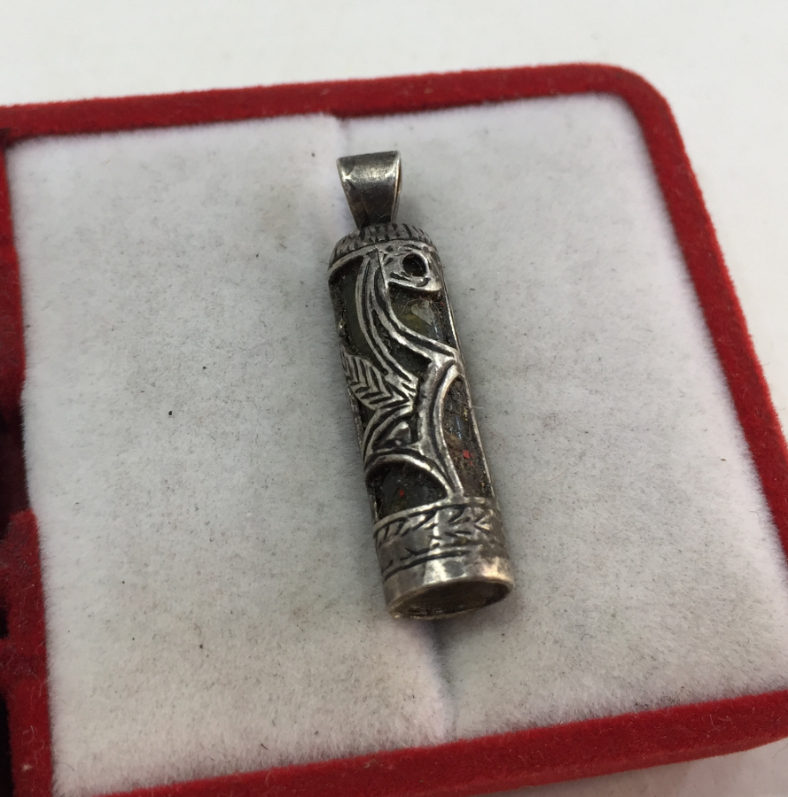 GÜMÜŞ MUHAFAZA İÇİNDE CEVŞENİ KEBİR