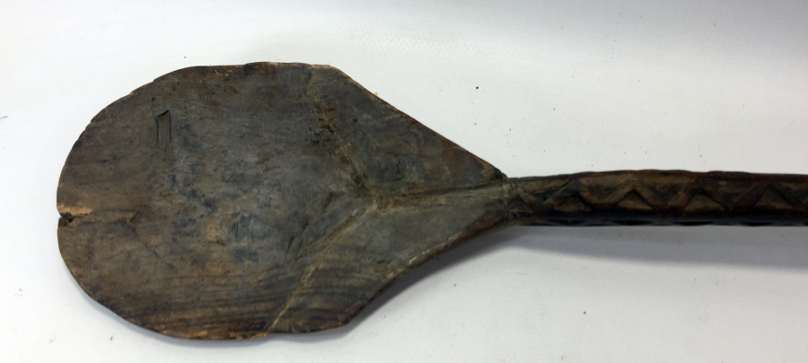 OSMANLI DÖNEMİ AHŞAPTAN MAMUL TEKKE İŞİ İŞLEMELİ KEPÇE