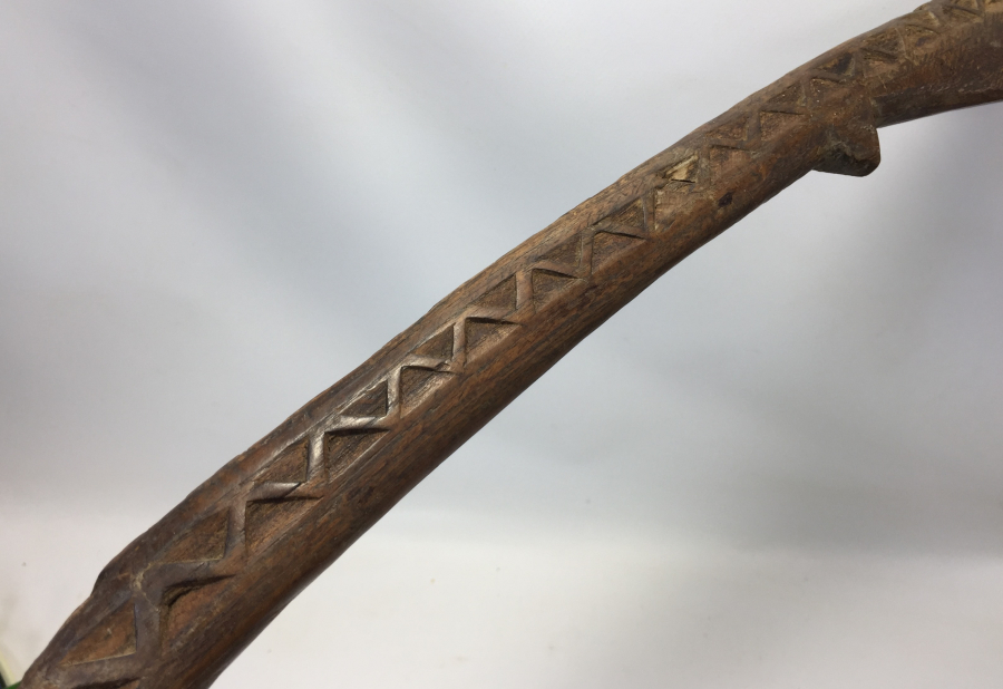 OSMANLI DÖNEMİ AHŞAPTAN MAMUL TEKKE İŞİ İŞLEMELİ KEPÇE