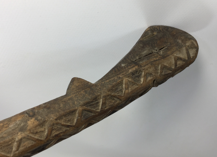 OSMANLI DÖNEMİ AHŞAPTAN MAMUL TEKKE İŞİ İŞLEMELİ KEPÇE