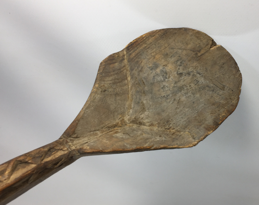 OSMANLI DÖNEMİ AHŞAPTAN MAMUL TEKKE İŞİ İŞLEMELİ KEPÇE