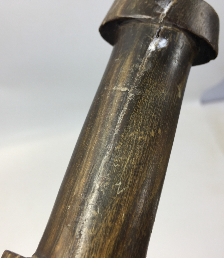 OSMANLI DÖNEMİ ÇOK NADİR GERGEDAN BOYNUZU SAPLI KÜRT KAMASI