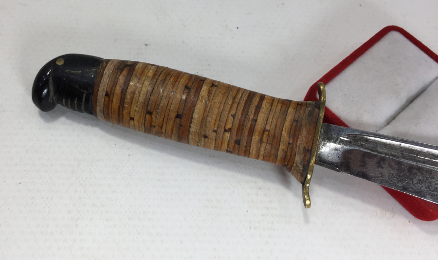 OSMANLI DÖNEMİ ÇOK NADİR HEREKE FABRİKAYI HUMAYUN YAZILI BIÇAK