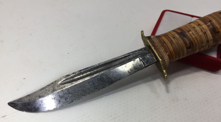 OSMANLI DÖNEMİ ÇOK NADİR HEREKE FABRİKAYI HUMAYUN YAZILI BIÇAK