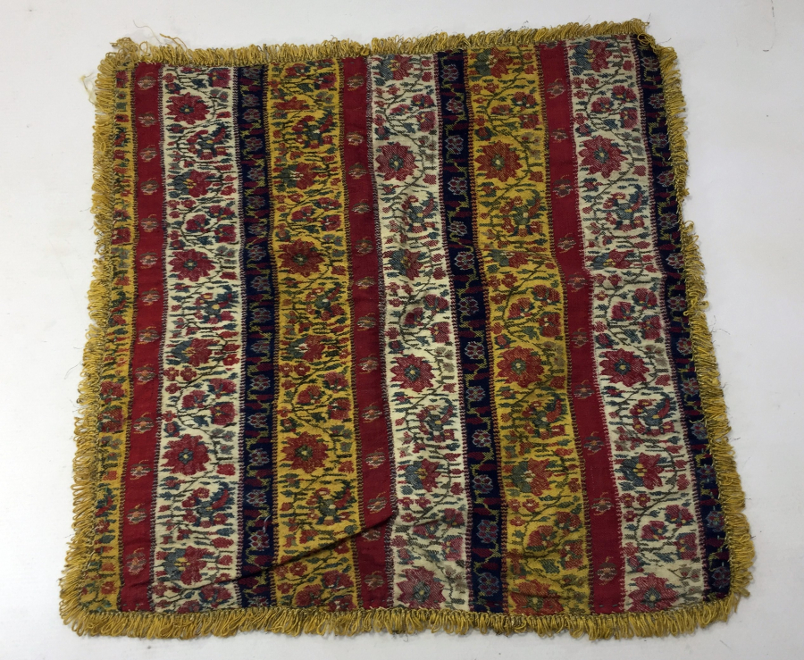 OSMANLI DÖNEMİ ÇOK NADİR HEREKE İŞİ SAKAL-I ŞERİF ÖRTÜSÜ