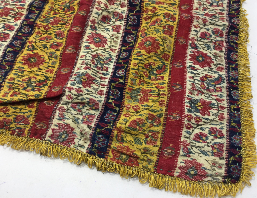 OSMANLI DÖNEMİ ÇOK NADİR HEREKE İŞİ SAKAL-I ŞERİF ÖRTÜSÜ