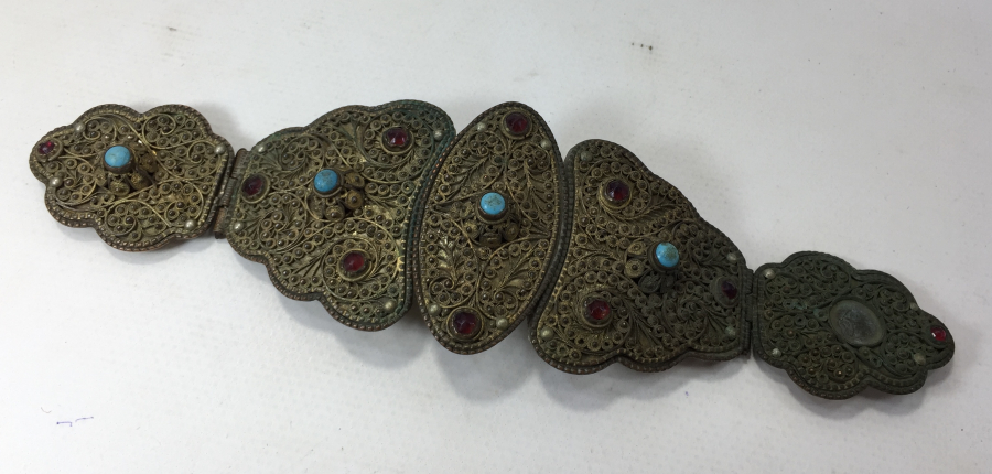 OSMANLI DÖNEMİ KAYSERİ İŞİ GÜMÜŞ GELİN KEMERİ