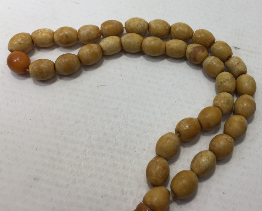 OSMANLI DÖNEMİ LÜLE TAŞINDAN MAMUL TESBİH