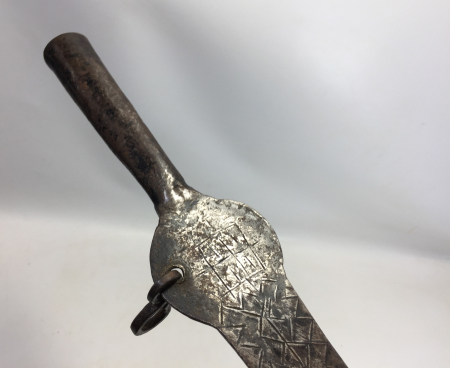 OSMANLI DÖNEMİ NADİR FORMDA BÜYÜK BOY KAHVE KAVURMA TAVASI