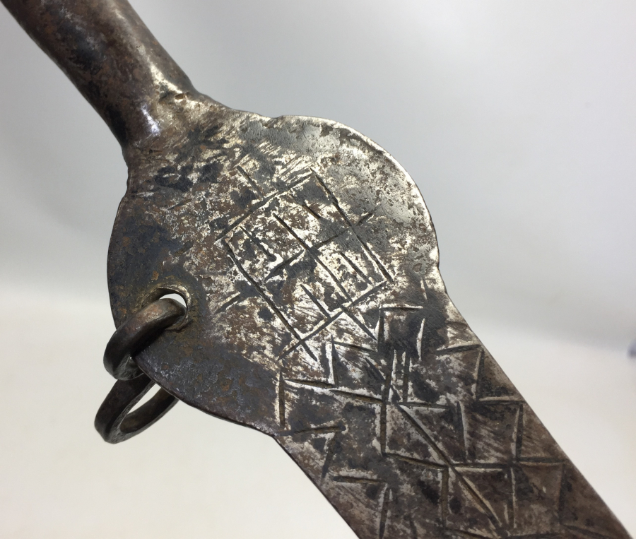 OSMANLI DÖNEMİ NADİR FORMDA BÜYÜK BOY KAHVE KAVURMA TAVASI