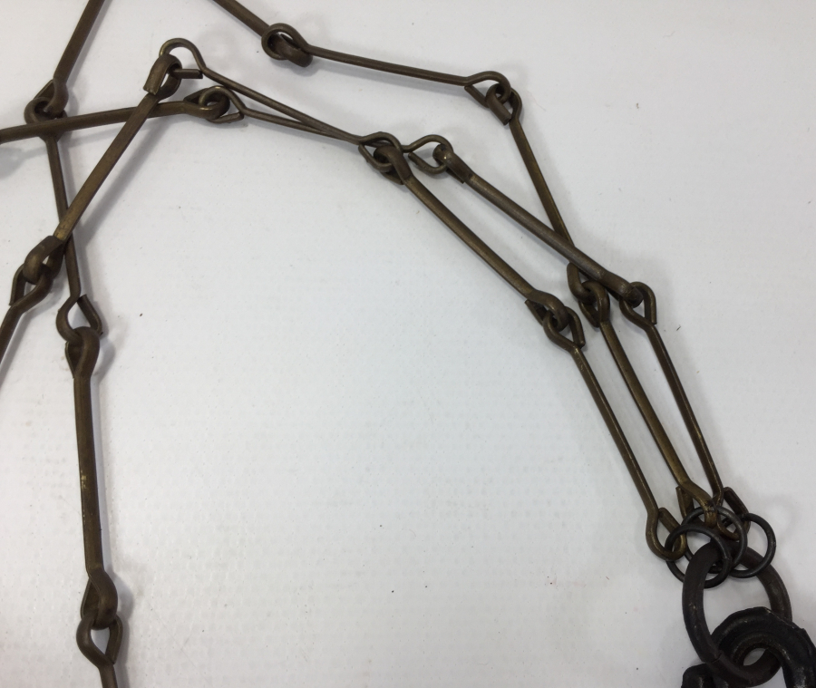 OSMANLI DÖNEMİ RUM İŞİ PERÇİNLİ KANDİL