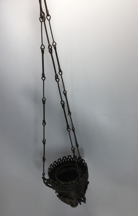 OSMANLI DÖNEMİ RUM İŞİ PERÇİNLİ KANDİL