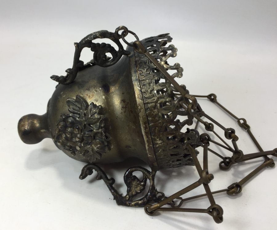 OSMANLI DÖNEMİ RUM İŞİ PERÇİNLİ KANDİL