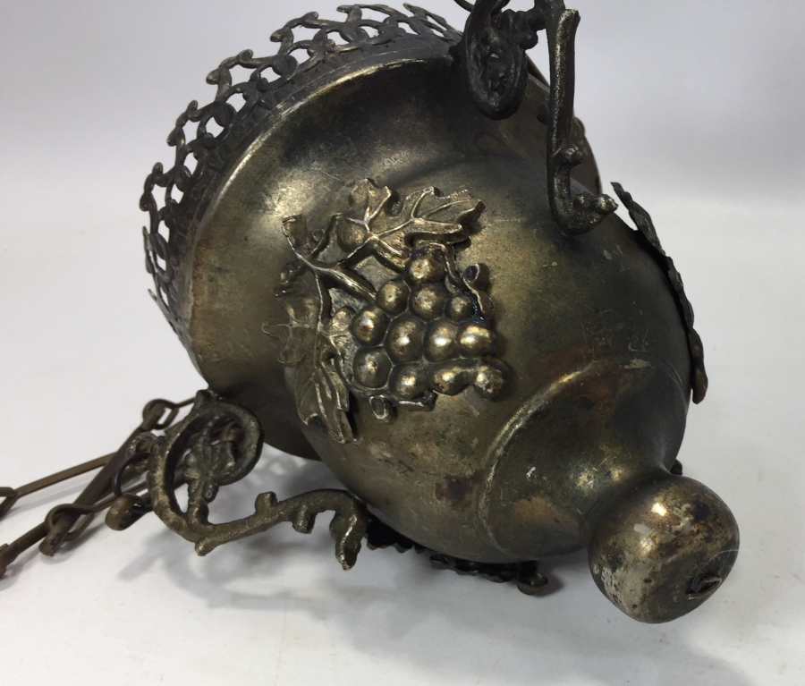 OSMANLI DÖNEMİ RUM İŞİ PERÇİNLİ KANDİL