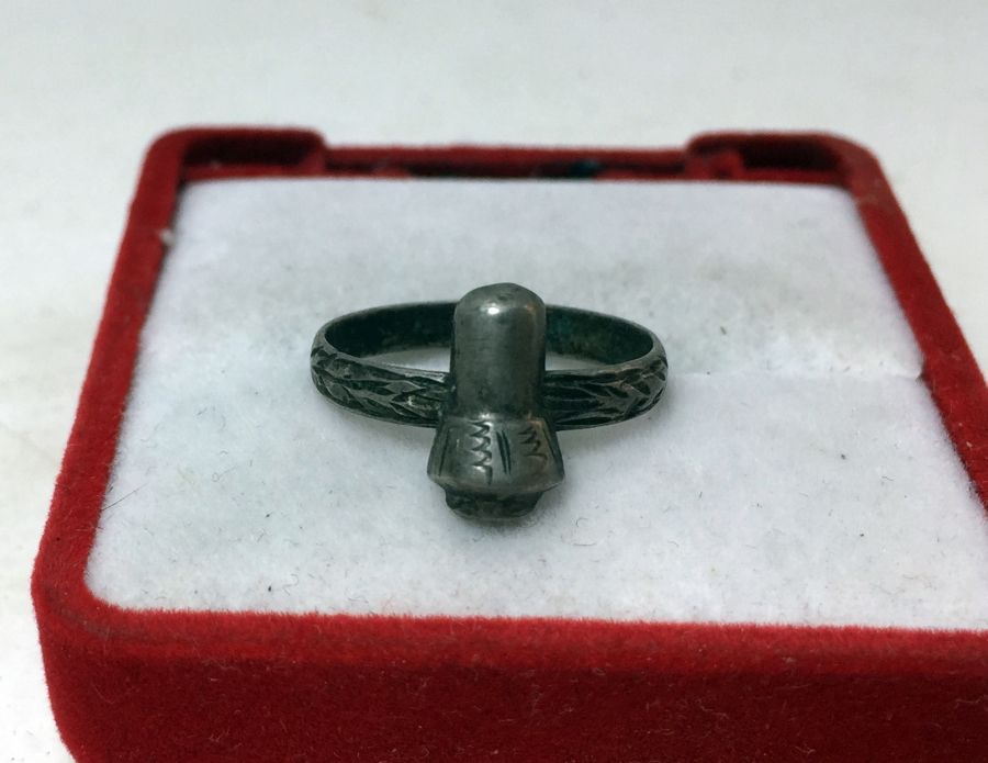 OSMANLI DÖNEMİ SİKKE FORMLU GÜMÜŞ DERVİŞ YÜZÜĞÜ